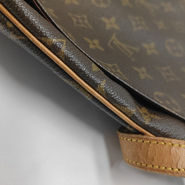 MUSETTE TANGO Monogram Coated Canvas Brown