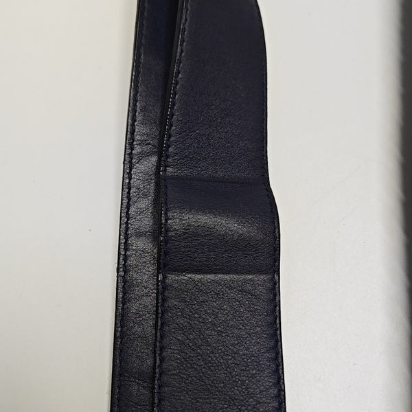 Calfskin Shoulder Bag Blue