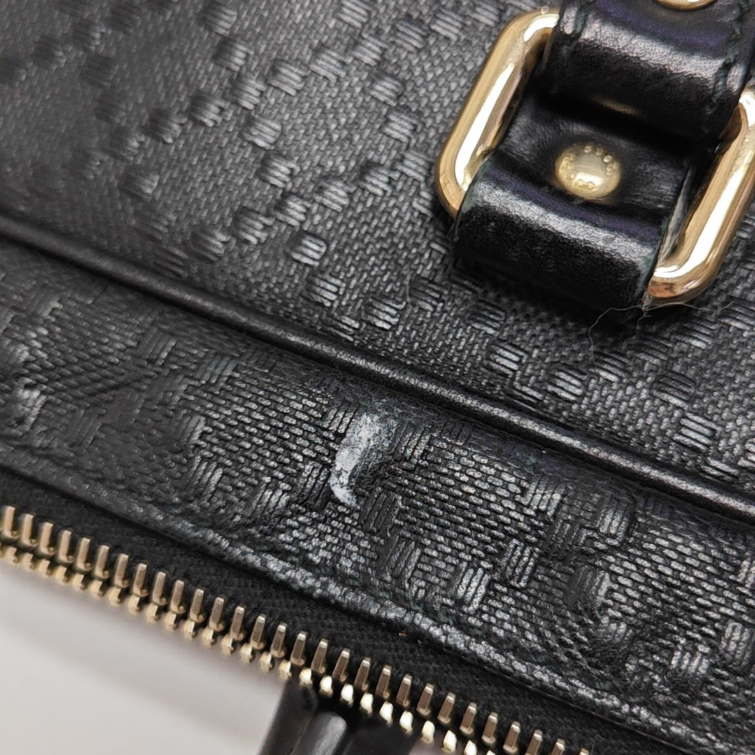 Diamante Quilted Calfskin Black