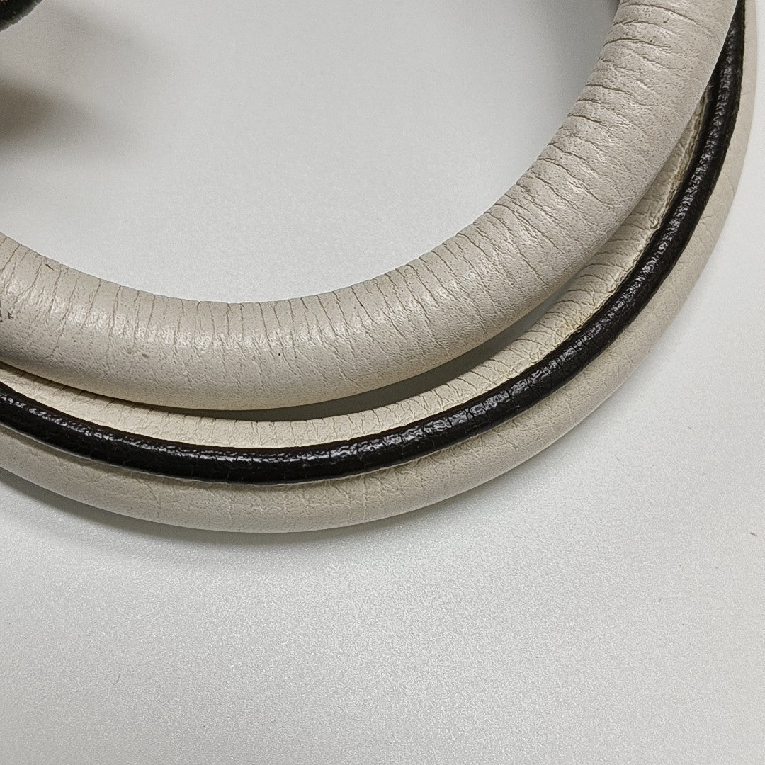 The Banner Small Calfskin Beige
