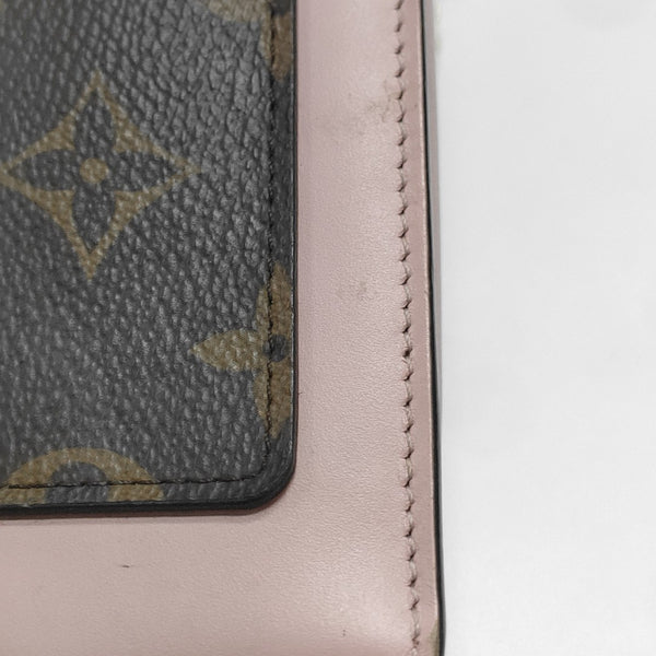 FLORE Monogram Coated Canvas Brown