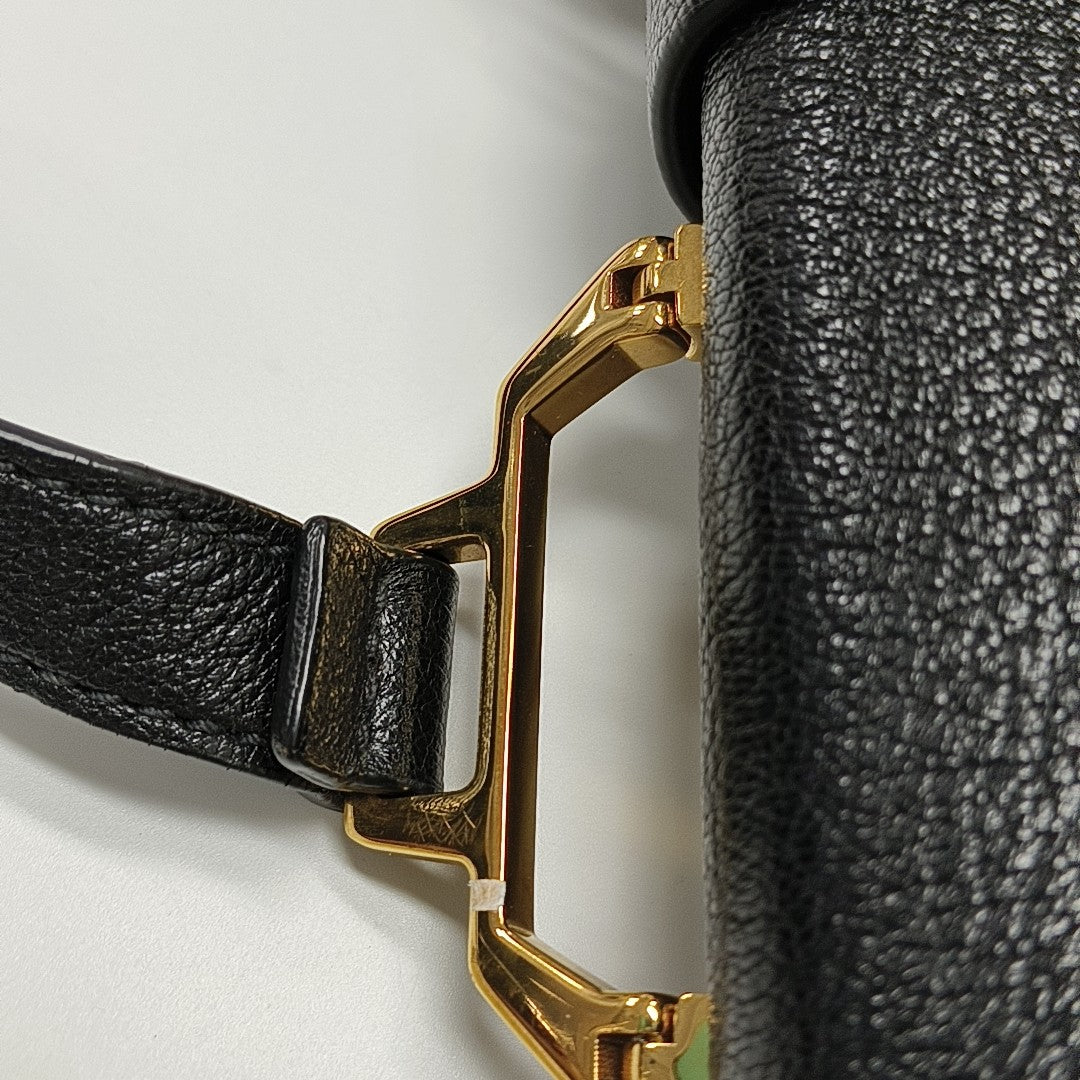 Miu Lady Calfskin Black