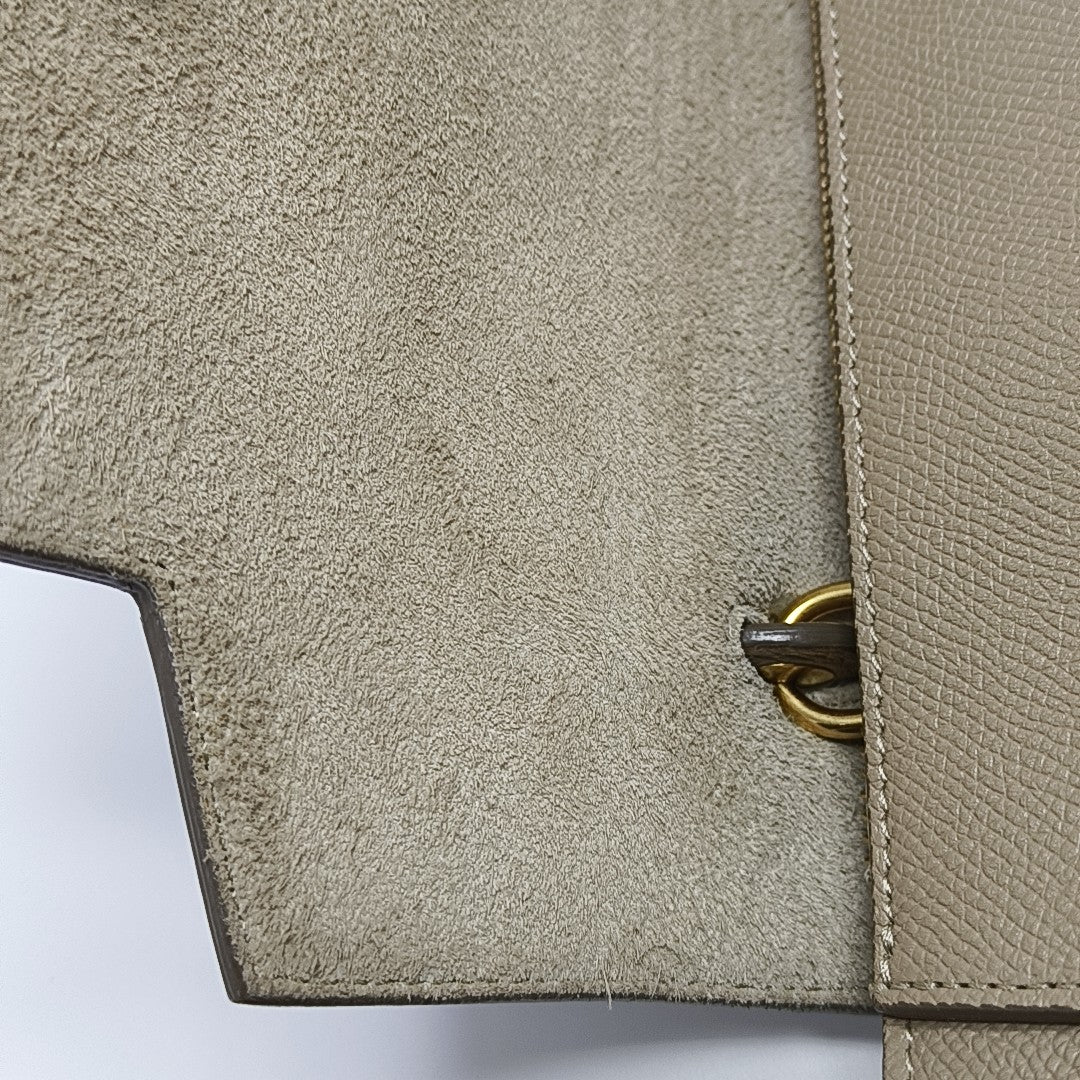 BELT Nano Calfskin Gray
