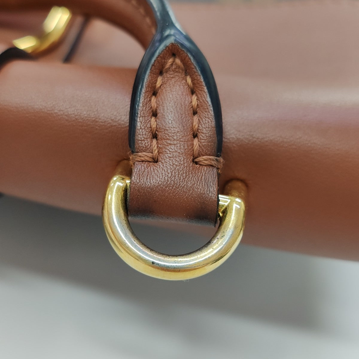 LOCKY BB Monogram Coated Canvas Brown