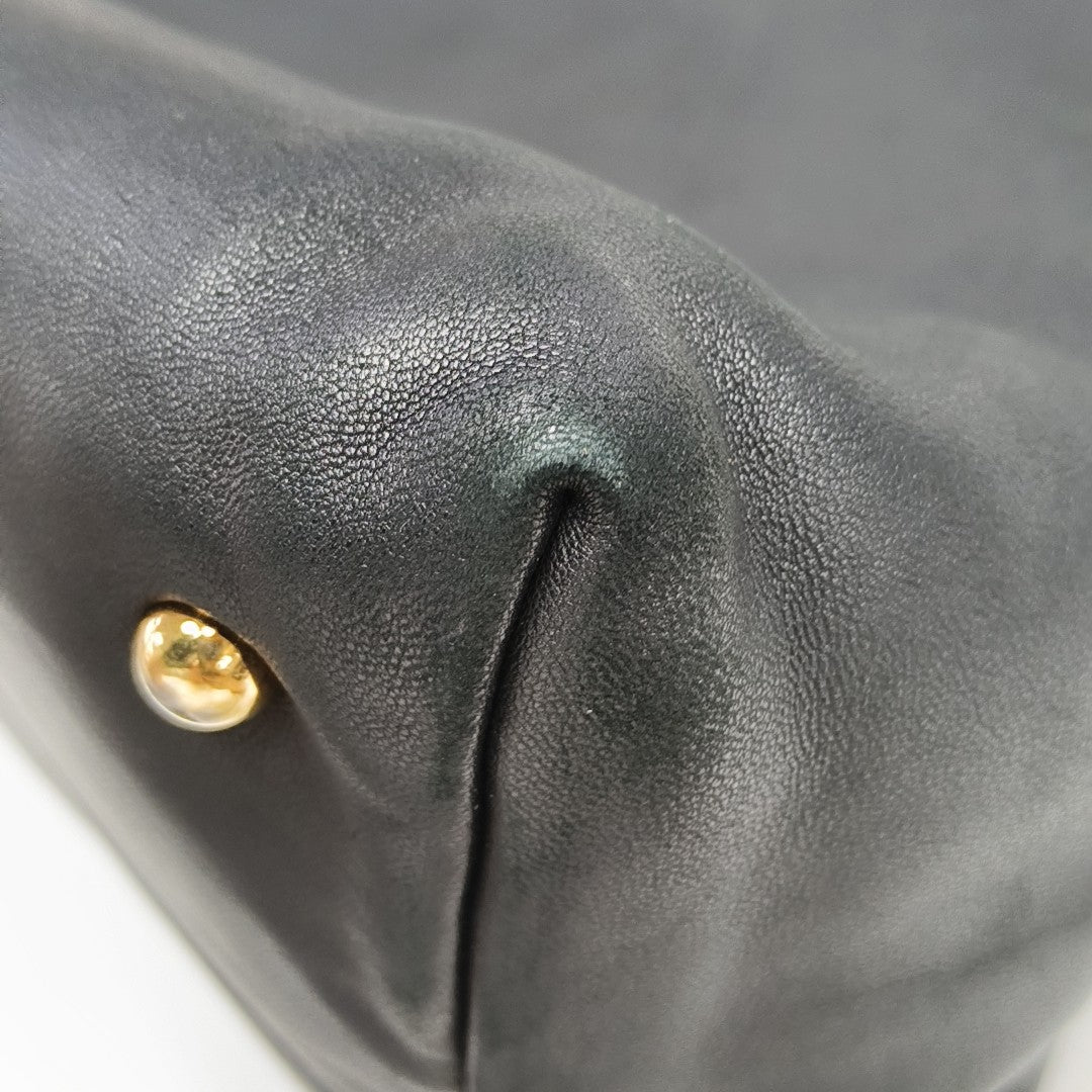 Calle Lambskin Black