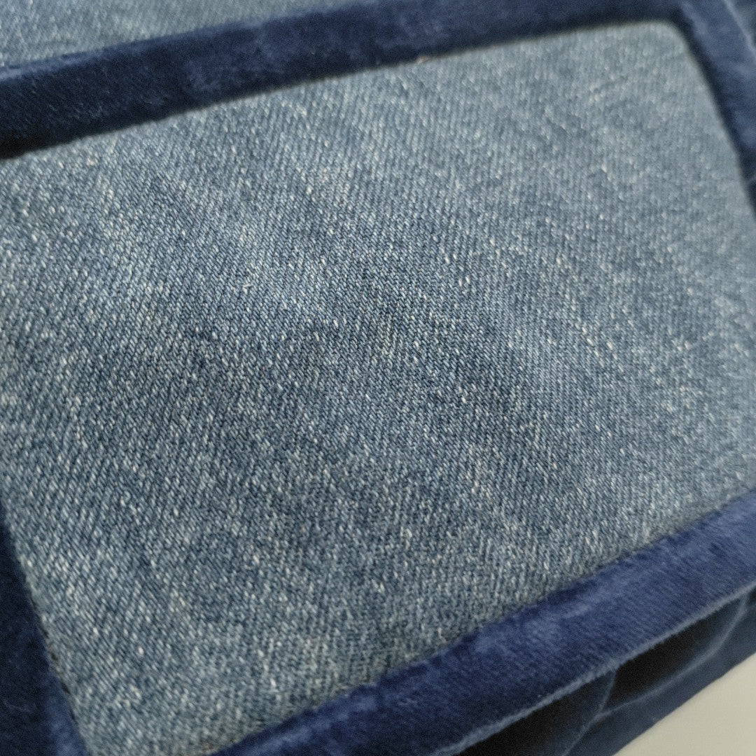 Denim Shoulder Bag Blue