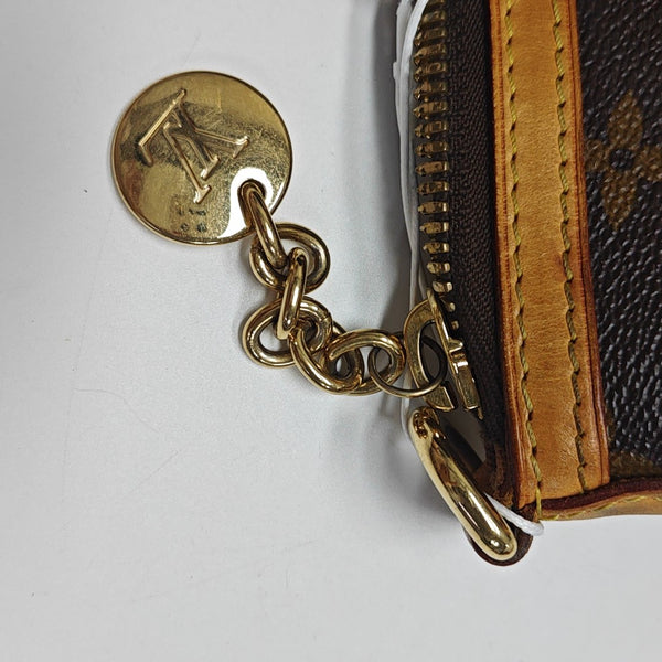 PALERMO GM Monogram Coated Canvas Brown