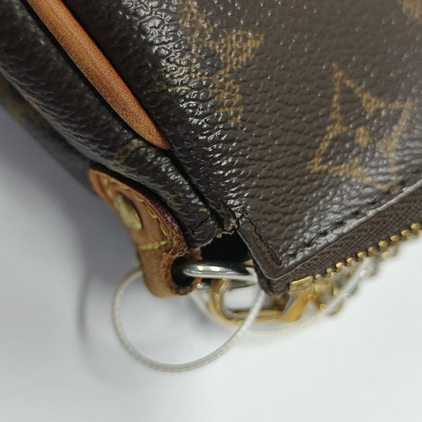 EVA Monogram Coated Canvas Brown