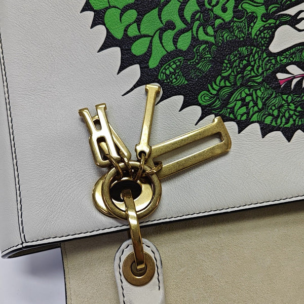 Lady Dior Medium Leather White