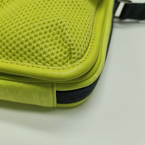 Fabric Shoulder Bag Green