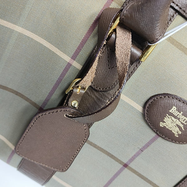 Canvas Top Handle Bag Green