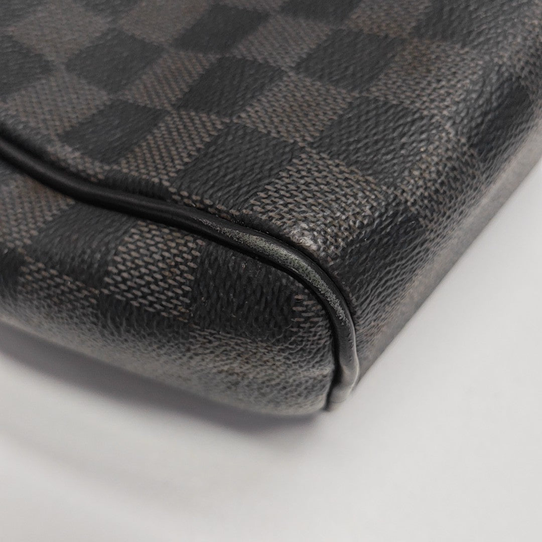 DAYTON MM Damier Graphite Coated Canvas Gray