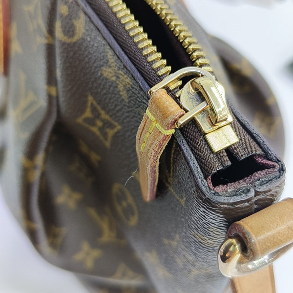 TURENNE PM Monogram Coated Canvas Brown