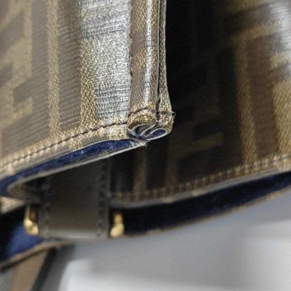 Mania Coated Canvas Brown