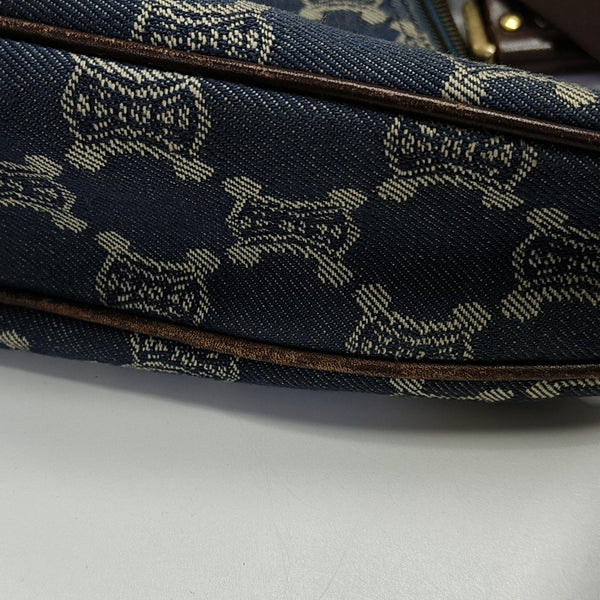 Denim Shoulder Bag Blue