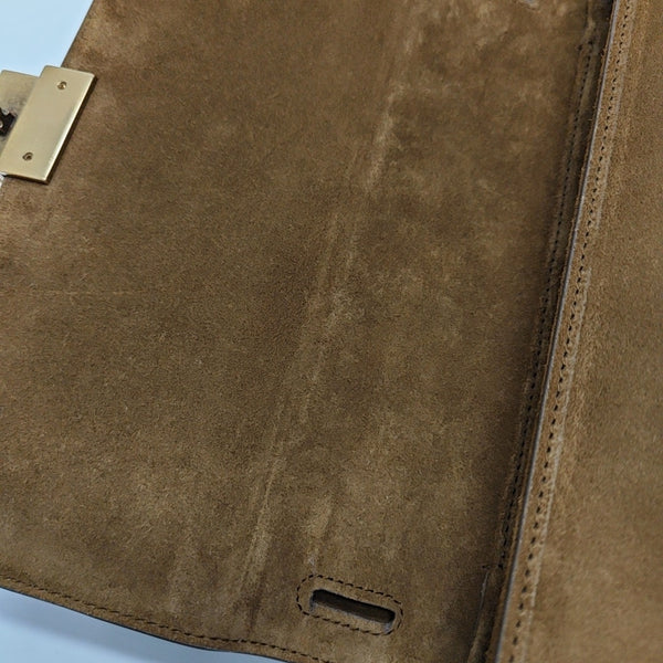 BELLECHASSE Medium Suede Brown
