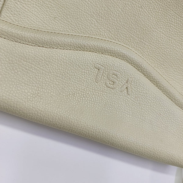 Calfskin Shoulder Bag White