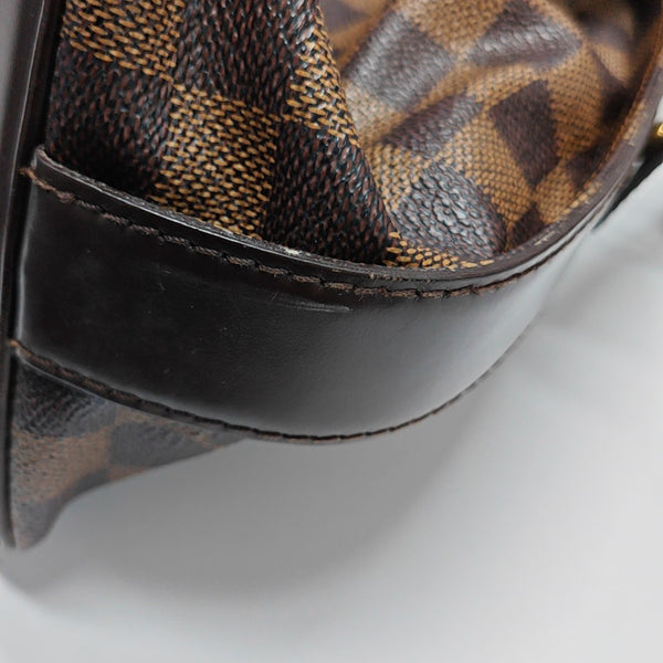 CHELSEA Damier Ebene Coated Canvas Brown