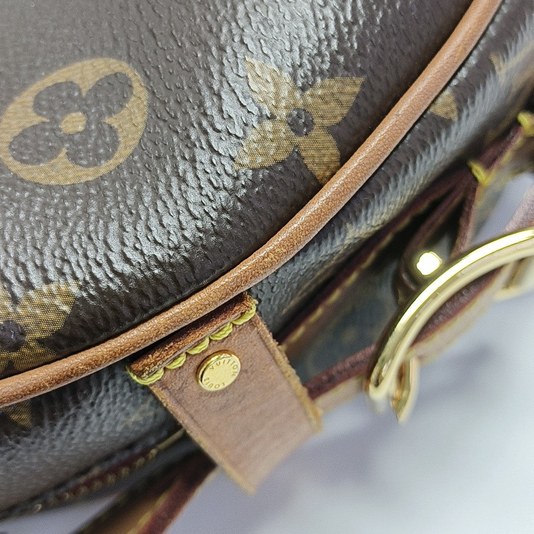 BOITE CHAPEAU MM Monogram Coated Canvas Brown