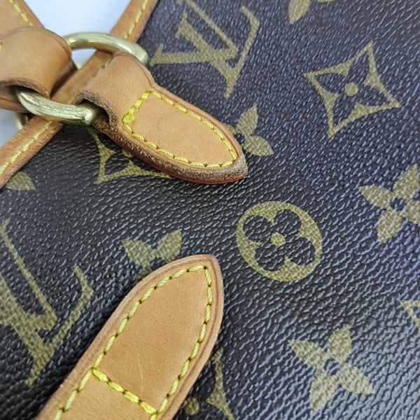 BATIGNOLLES MM Monogram Coated Canvas Brown
