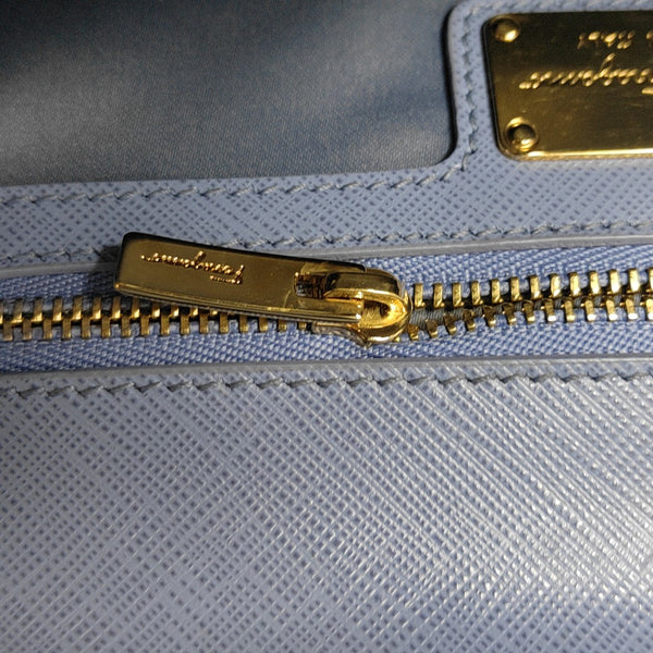 Ginny Calfskin Blue