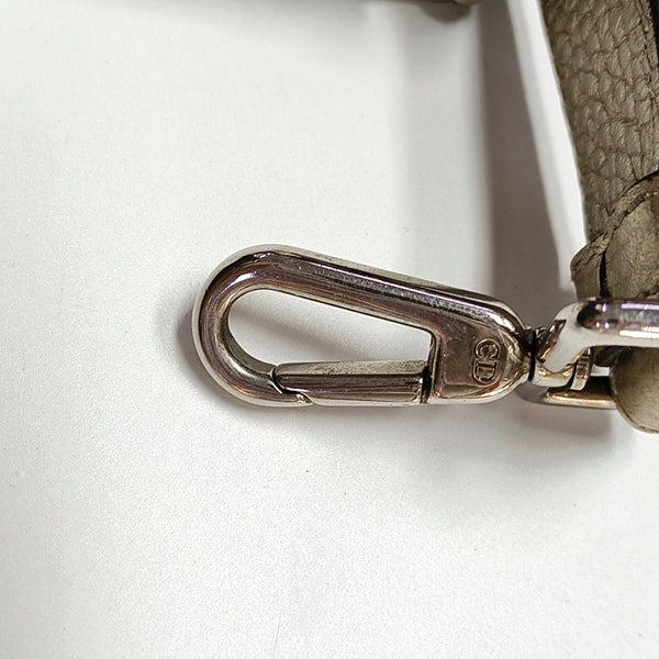 Authenticated pre-owned  Be Dior Calfskin Beige - Shoulder Bag at Looply