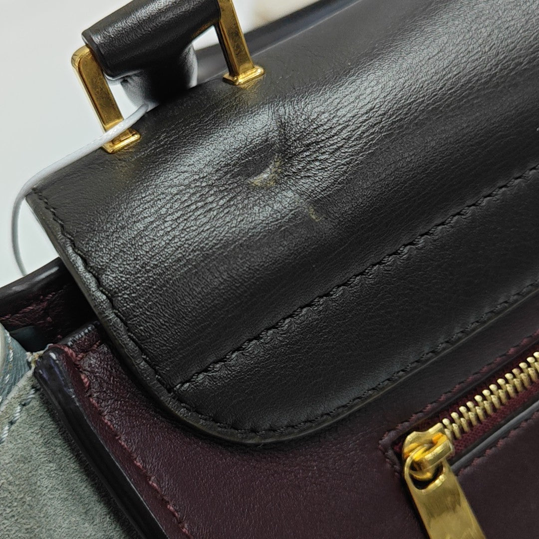 TRAPEZE Medium Calfskin Multicolor