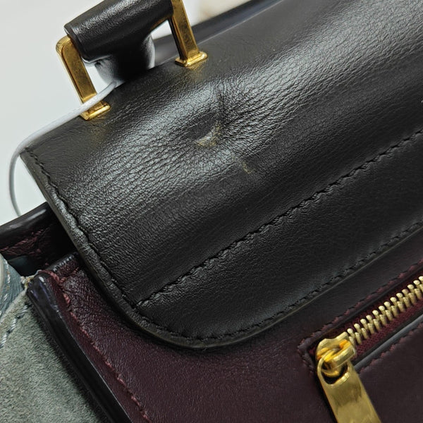 TRAPEZE Medium Calfskin Multicolor