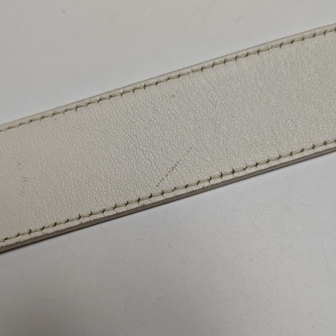 Lady Dior Small Cannage Lambskin White