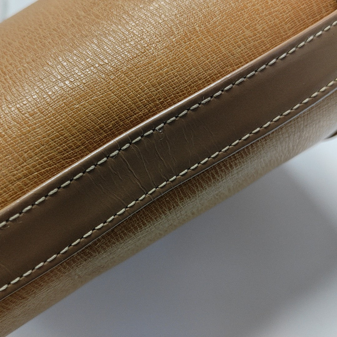 Calfskin Bucket Bag Brown