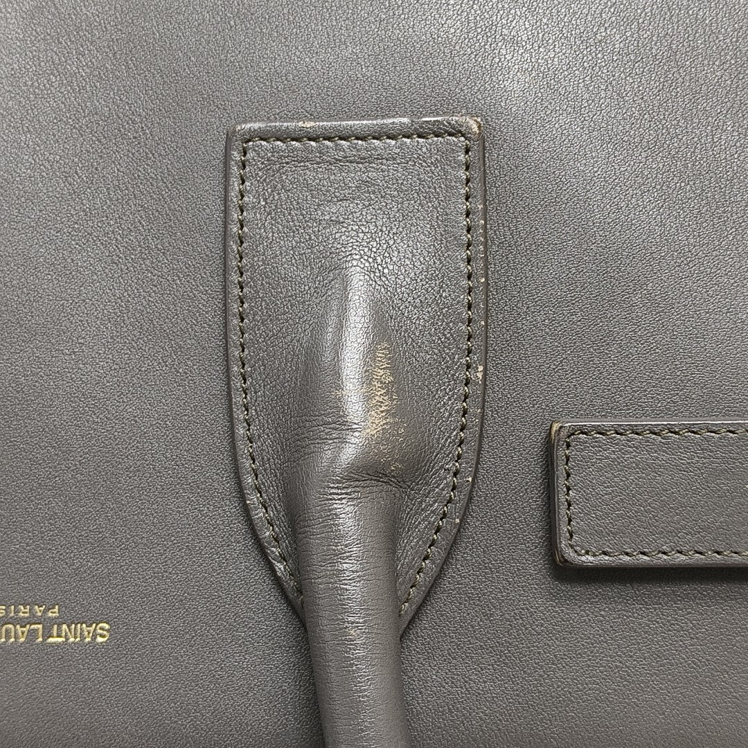 SAC DE JOUR Small Calfskin Gray