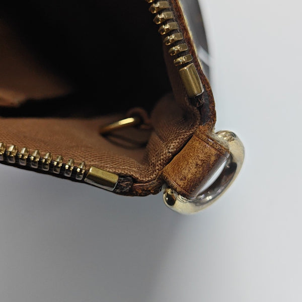 PALERMO PM Monogram Coated Canvas Brown