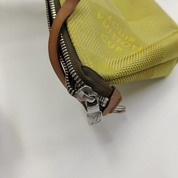 Fabric Top Handle Bag Green