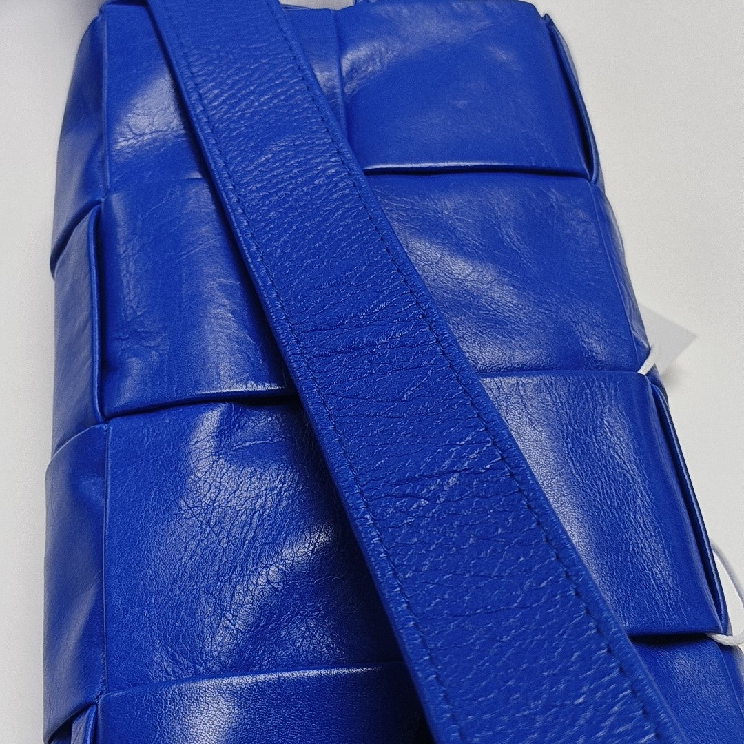 Cassette Small Calfskin Blue