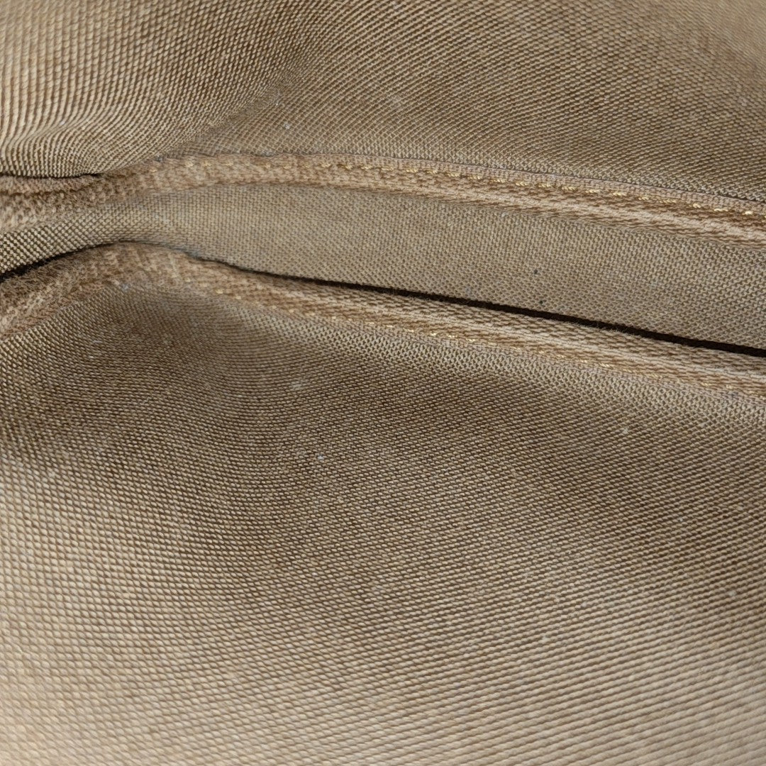 ACCESSOIRES Monogram Coated Canvas Brown