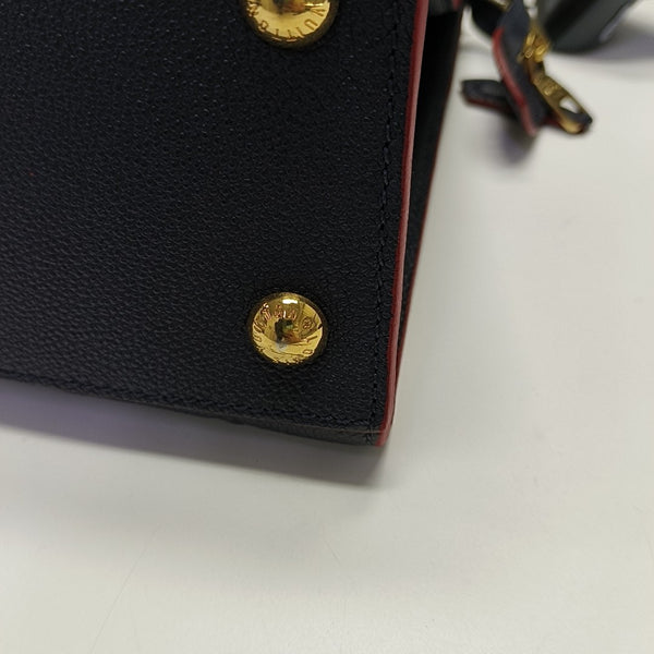 PONNEUF MM Monogram Calfskin Blue