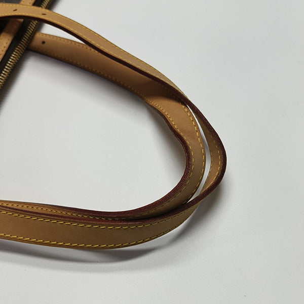 PALERMO GM Monogram Coated Canvas Brown