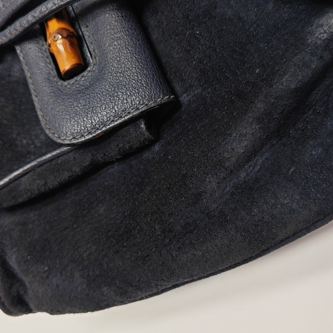 Bamboo 1947 Small Suede Blue