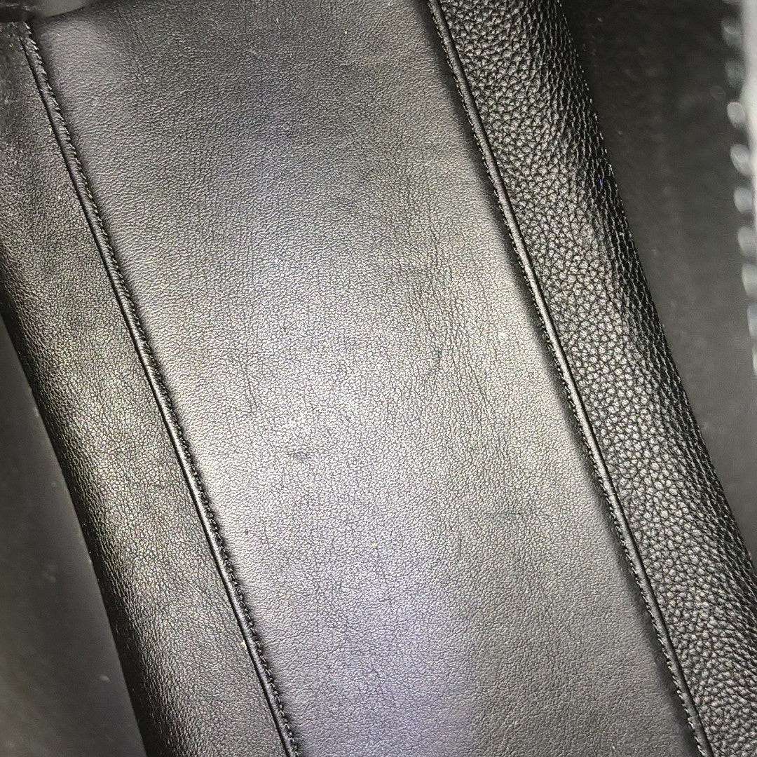 CITY STEAMER PM Calfskin Black