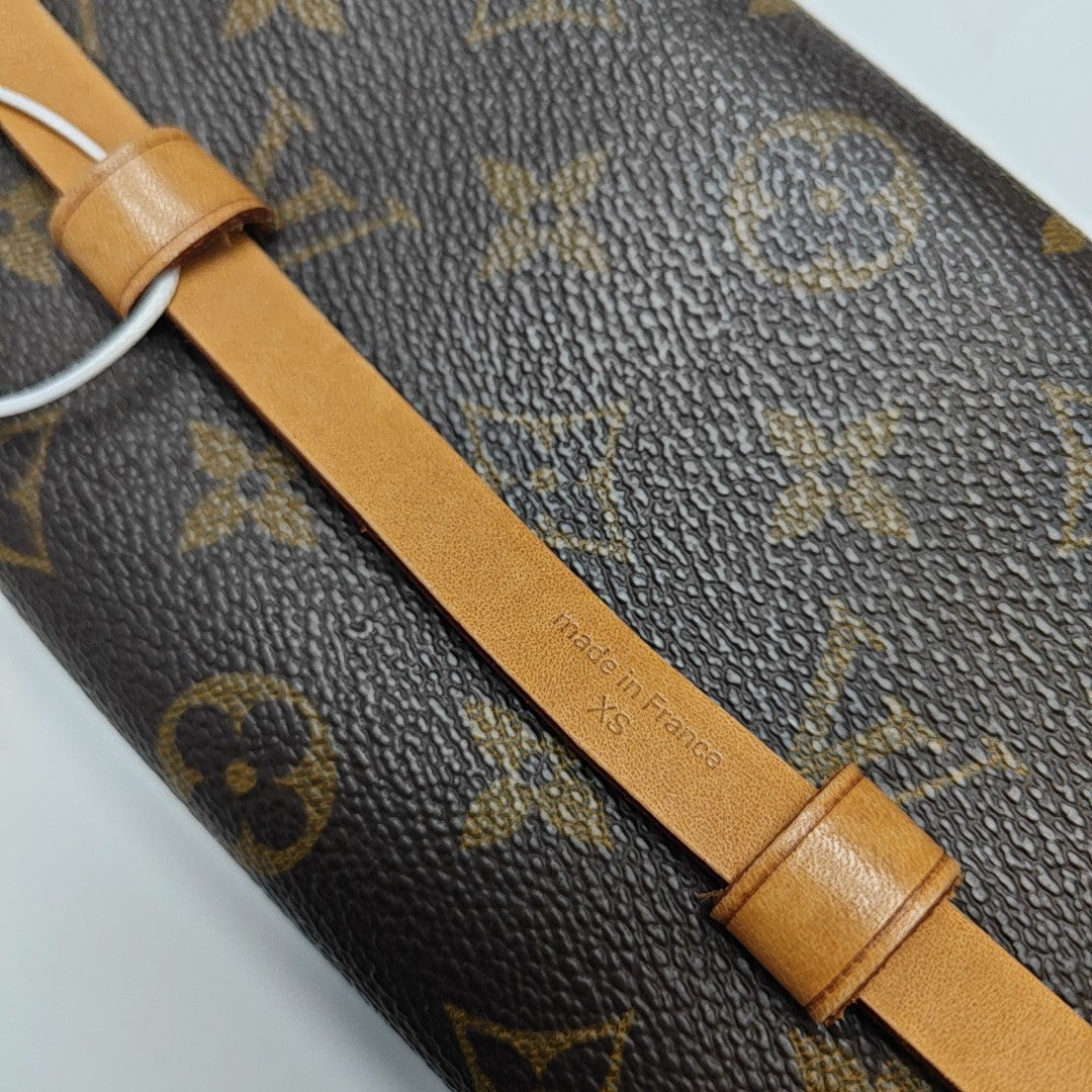 FLORENTINE Monogram Coated Canvas Brown