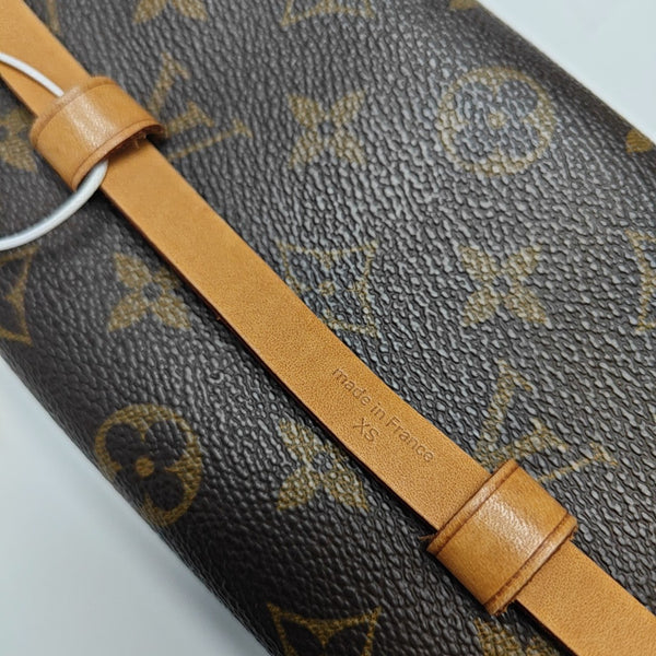 FLORENTINE Monogram Coated Canvas Brown