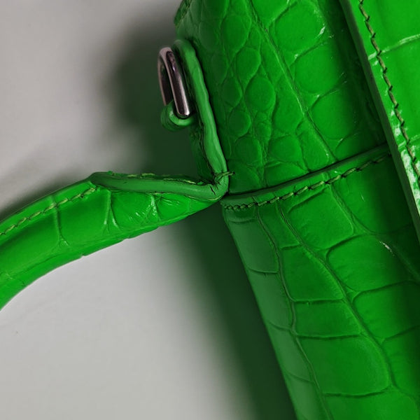 Hourglass XS Calfskin Green