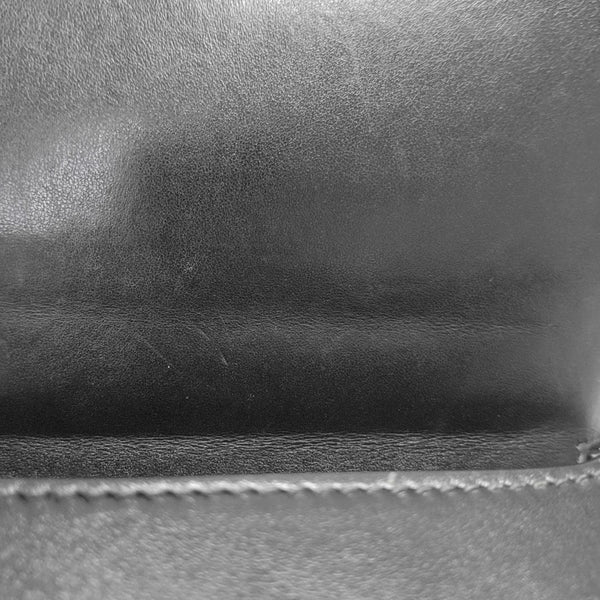 Calfskin Shoulder Bag Black