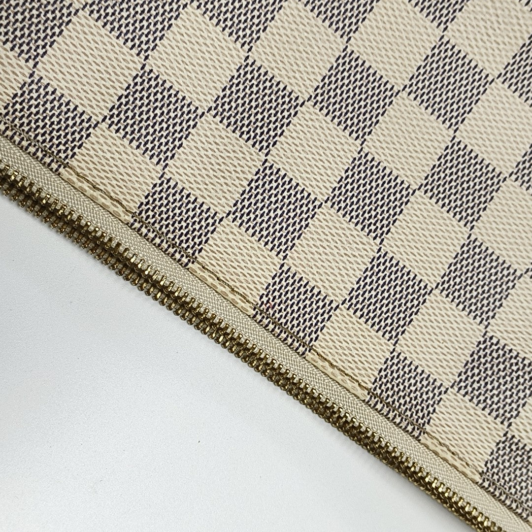 ACCESSOIRES GM Damier Azur Coated Canvas White