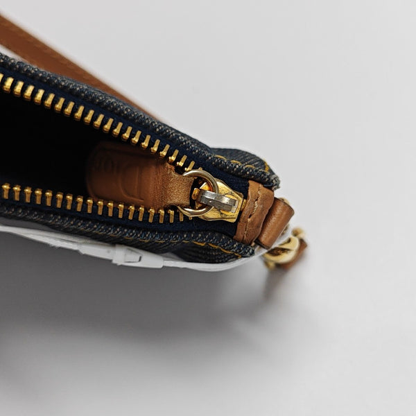 Saddle Mini Canvas Blue