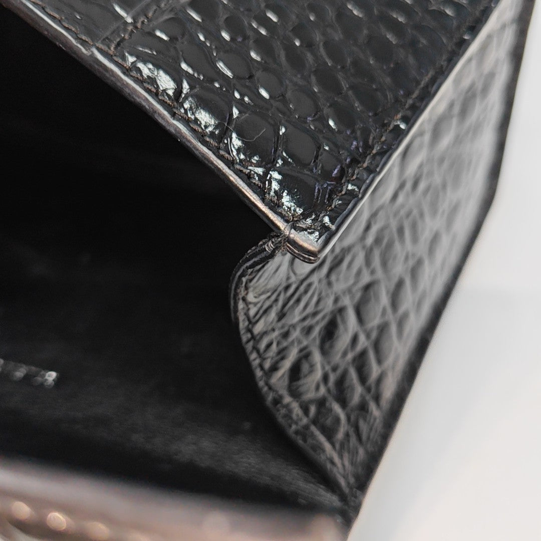 Hourglass XS Calfskin Black