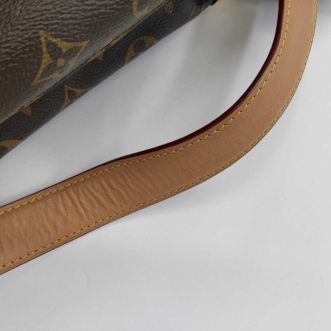 SIDE TRUNK MM Monogram Coated Canvas Brown