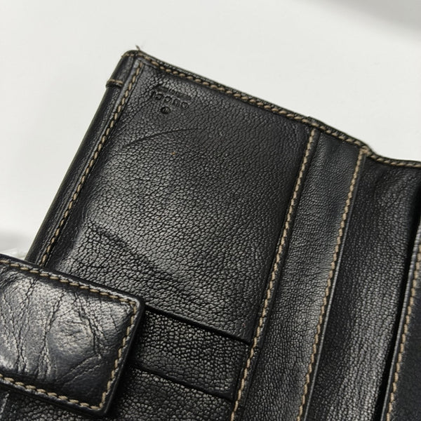 Calfskin Wallet Black