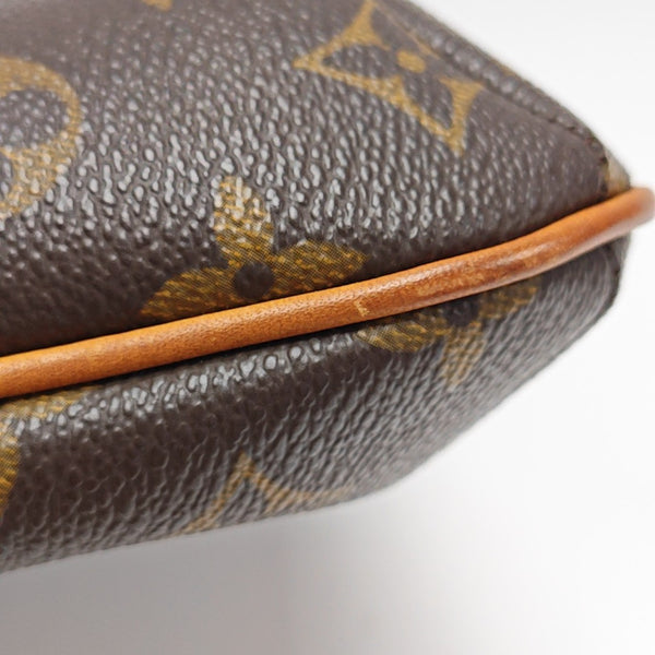 MUSETTE TANGO Monogram Coated Canvas Brown