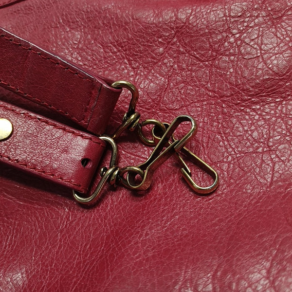 Classic City Small Lambskin Red
